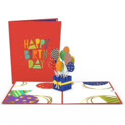 Lovepop Birthday|Kids|Happy Birthday Balloons pop-up card
