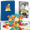 Lovepop Birthday|Happy Birthday Banner and Balloons Pop-Up Card and Aging Like a Fine Cheese Sentiment Set