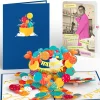 Lovepop Birthday|Happy Birthday Banner and Balloons Pop-Up Card and Survive Another Year of Adulting Sentiment Set