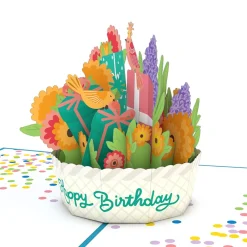 Lovepop Birthday|Happy Birthday Basket Pop-Up Card