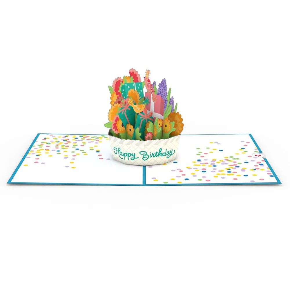 Lovepop Birthday|Happy Birthday Basket Pop-Up Card
