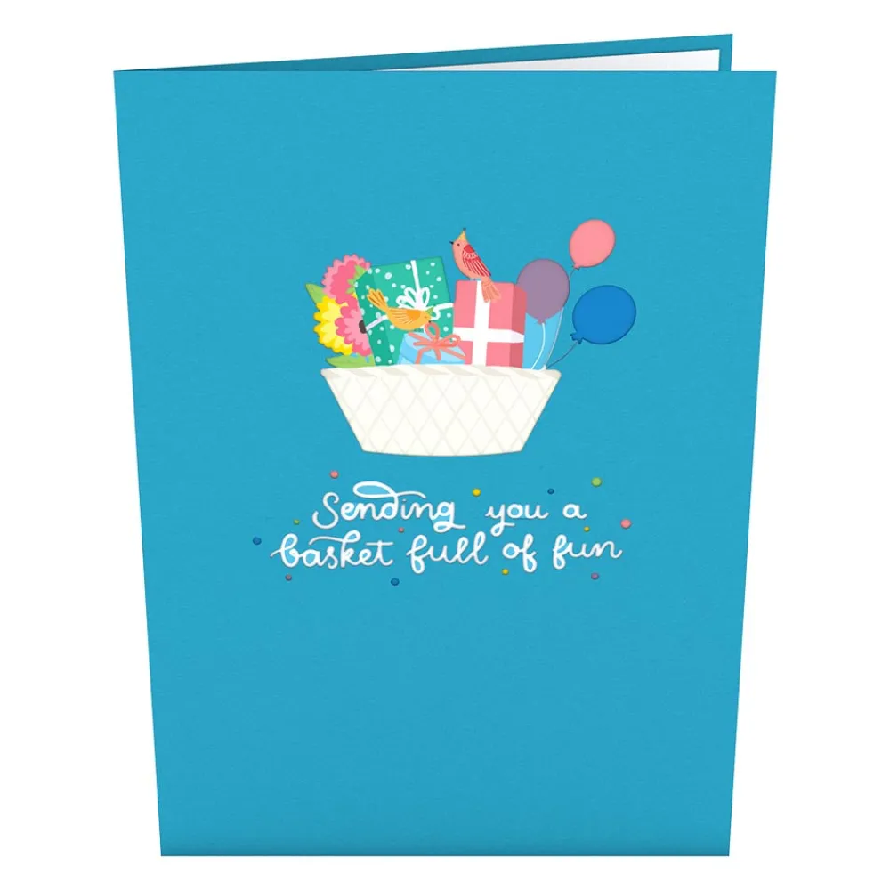 Lovepop Birthday|Happy Birthday Basket Pop-Up Card
