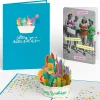 Lovepop Birthday|Happy Birthday Basket Pop-Up Card and Sentiment Set for Any Woman