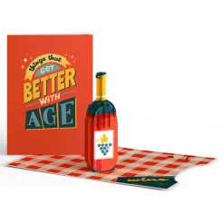 Lovepop Birthday|Happy Birthday Better with Age 4-in-1 Nesting Card