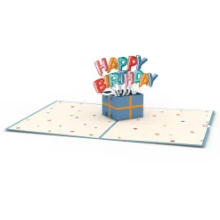 Lovepop Greeting Cards|Birthday|Happy Birthday Burst Pop-Up Card