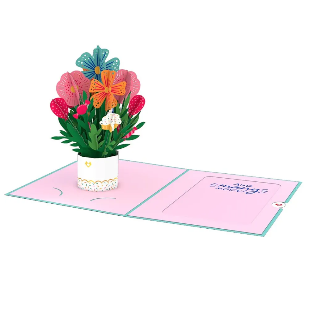 Lovepop Pop-Up Bouquets|Birthday|Happy Birthday Card with Mini Bouquet