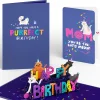 Lovepop Birthday|Mom|Happy Birthday Cats Pop-Up Card and Sentiment Set for Mom