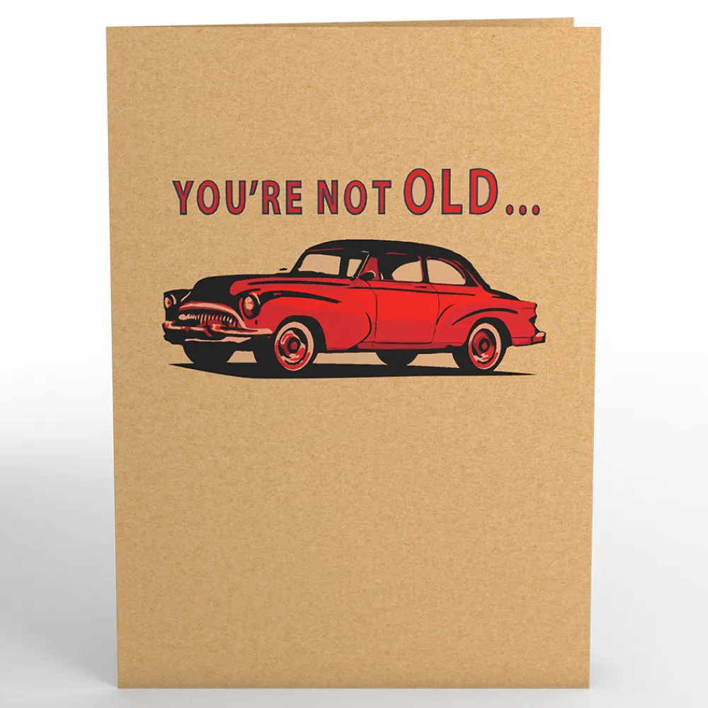 Lovepop Greeting Cards|Birthday|Happy Birthday Classic Car Pop-Up Card