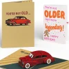 Lovepop Birthday|Him|Happy Birthday Classic Car Pop-Up Card and Sentiment Set