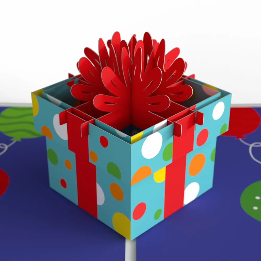 Lovepop Birthday|Happy Birthday Endless Surprises 4-in-1 Nesting Card