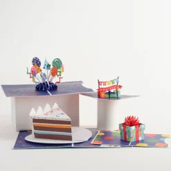 Lovepop Birthday|Happy Birthday Endless Surprises 4-in-1 Nesting Card
