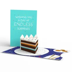 Lovepop Birthday|Happy Birthday Endless Surprises 4-in-1 Nesting Card