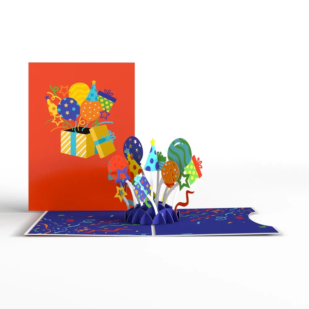Lovepop Birthday|Happy Birthday Endless Surprises 4-in-1 Nesting Card