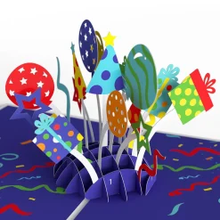 Lovepop Birthday|Happy Birthday Endless Surprises 4-in-1 Nesting Card