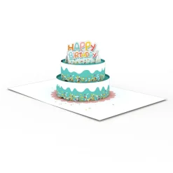 Lovepop Greeting Cards|Birthday|Happy Birthday Fun Sprinkles Cake: Paperpop® Card