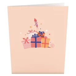 Lovepop Birthday|Her|Happy Birthday Gift Cake: Paperpop® Card
