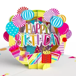 Lovepop Greeting Cards|Birthday|Happy Birthday Hooray Pop-Up Card