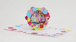 Lovepop Greeting Cards|Birthday|Happy Birthday Hooray Pop-Up Card