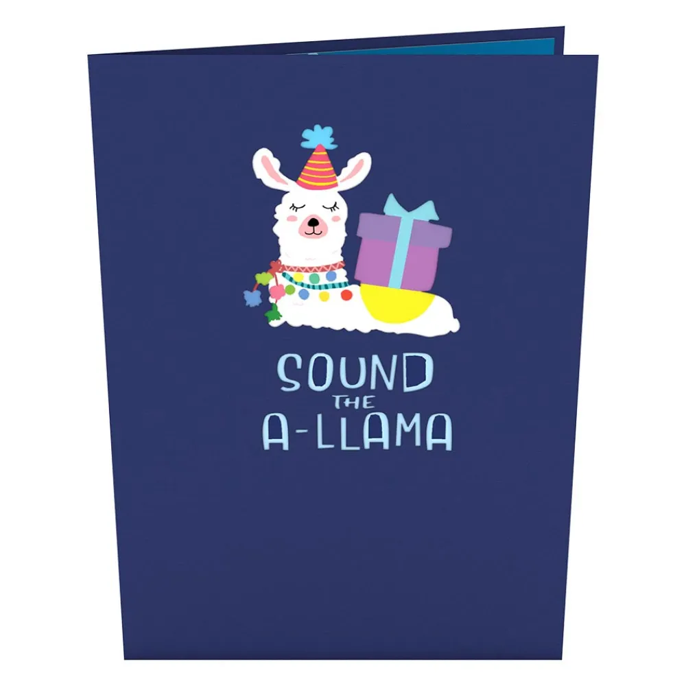 Lovepop Birthday|Kids|Happy Birthday Llama Pop-Up Card