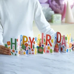 Lovepop Birthday|Her|Happy Birthday Loooooong Card™ (Expands to 2 feet)