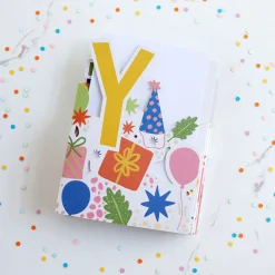 Lovepop Birthday|Her|Happy Birthday Loooooong Card™ (Expands to 2 feet)