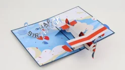 Lovepop Greeting Cards|Birthday|Happy Birthday Plane Pop-Up Card