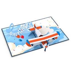 Lovepop Greeting Cards|Birthday|Happy Birthday Plane Pop-Up Card