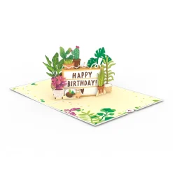 Lovepop Birthday|Her|Happy Birthday Plants Pop-Up Card
