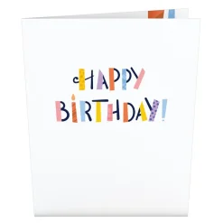 Lovepop Birthday|Happy Birthday Present: Paperpop® Card