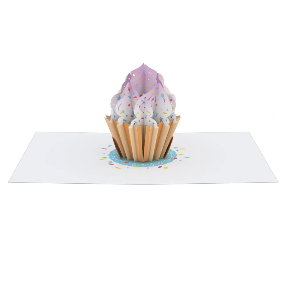 Lovepop Birthday|Happy Birthday Sprinkles Cupcake: Paperpop® Card