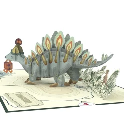 Lovepop Greeting Cards|Birthday|Happy Birthday Stegosaurus Pop-Up Card