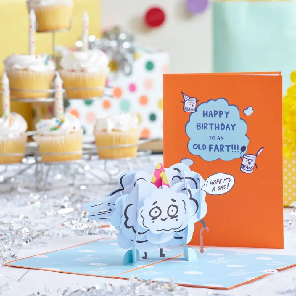 Lovepop Greeting Cards|Birthday|Happy Birthday to an Old Fart Pop-Up Card
