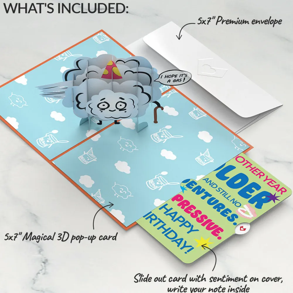 Lovepop Birthday|Happy Birthday to an Old Fart Pop-Up Card and Sentiment Set