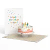 Lovepop Greeting Cards|Birthday|Happy Birthday to You! Confetti Cake Pop-Up Card