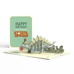 Lovepop Greeting Cards|Birthday|Happy Birthday You F*cking Fossil Pop-Up Card