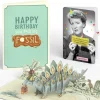Lovepop Birthday|Happy Birthday You F*cking Fossil Pop-Up Card and Sentiment Set