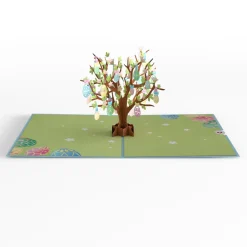Lovepop Greeting Cards|Easter 4/20|Happy Easter Egg Tree Pop-Up Card