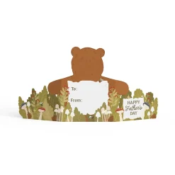 Lovepop Decor|Father'S Day 6/15|Happy Father's Day Bear Tri-Fold Card