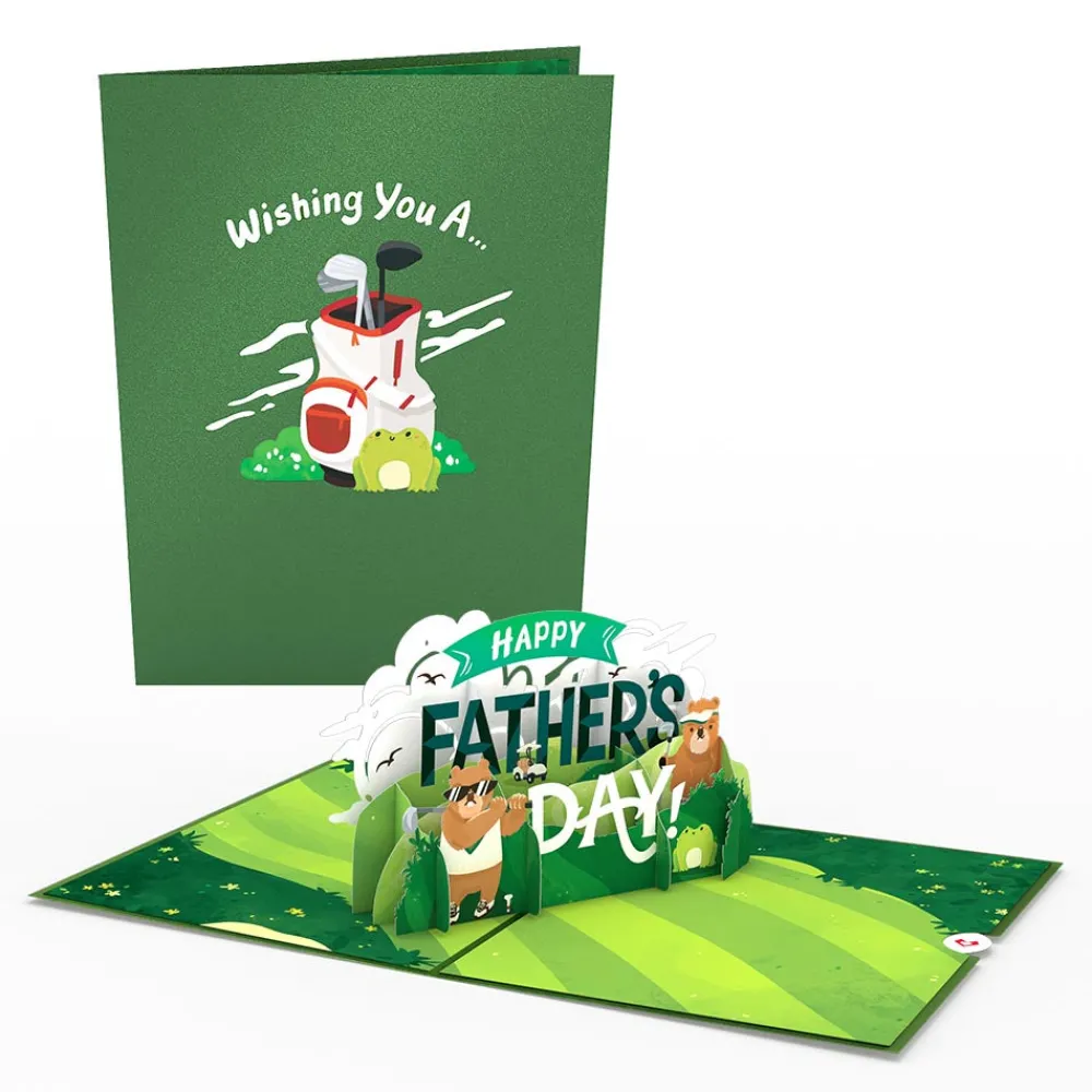 Lovepop Father'S Day 6/15|Dad|Happy Father's Day Golf Pop-Up Card