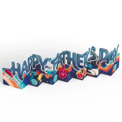 Lovepop Decor|Father'S Day 6/15|Happy Father's Day Loooooong Card™ (Expands to 2 feet)