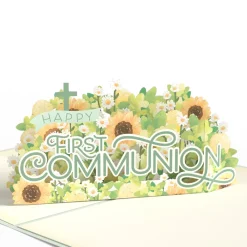 Lovepop Religious|Happy First Communion Pop-Up Card