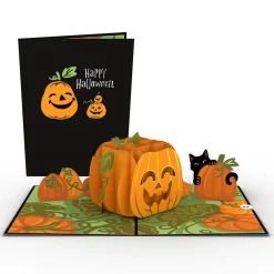 Lovepop Greeting Cards|Halloween 10/31|Happy Halloween Pumpkin Pop-Up Card
