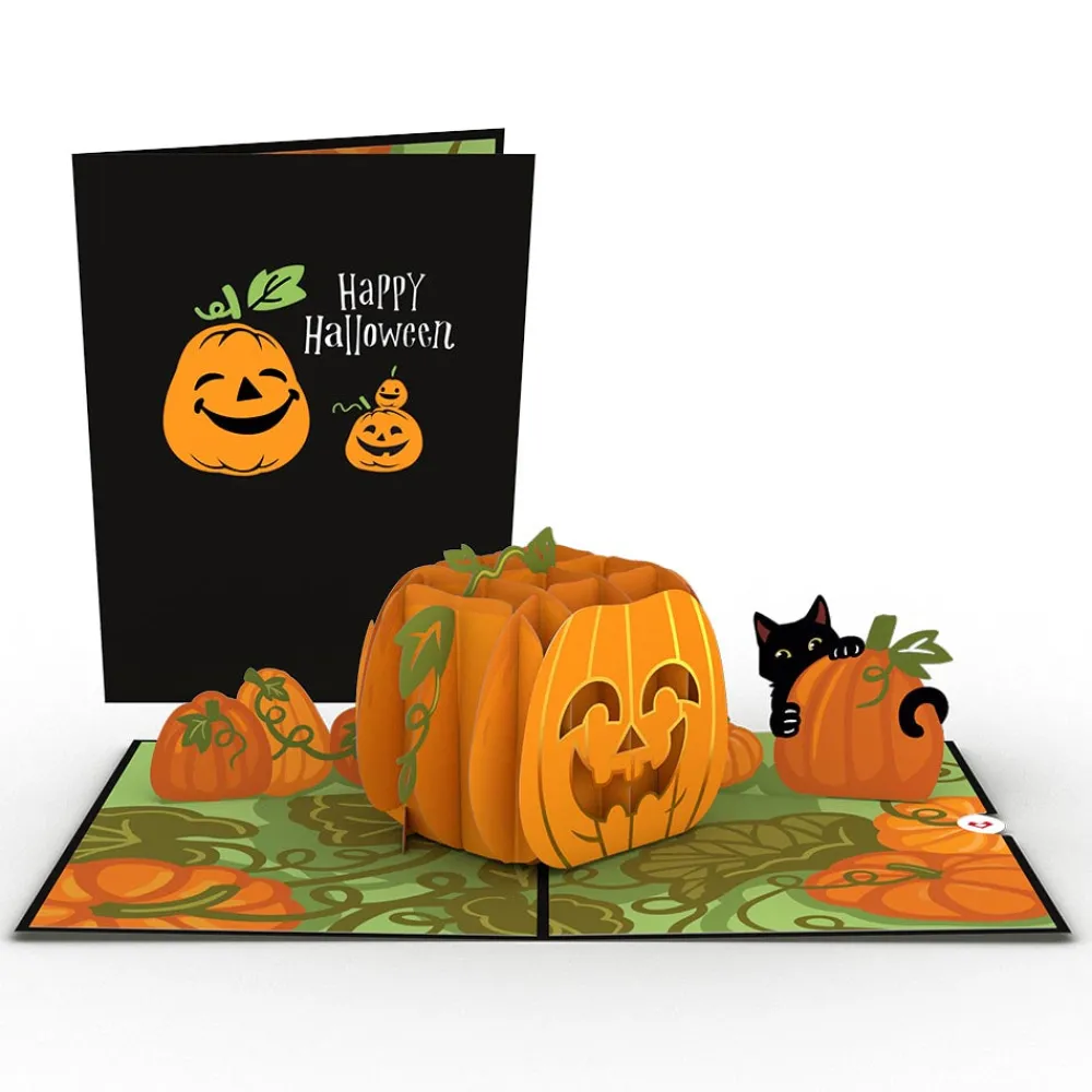 Lovepop Greeting Cards|Halloween 10/31|Happy Halloween Pumpkin Pop-Up Card