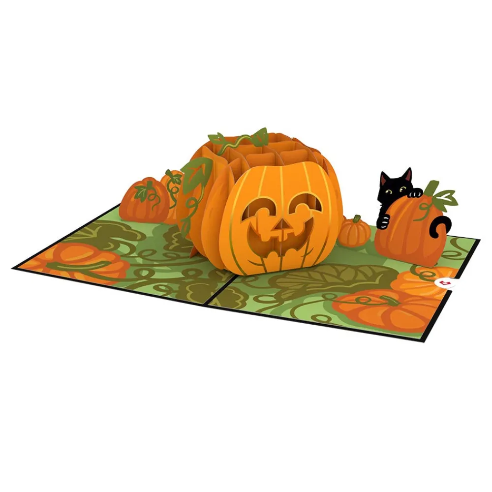 Lovepop Greeting Cards|Halloween 10/31|Happy Halloween Pumpkin Pop-Up Card