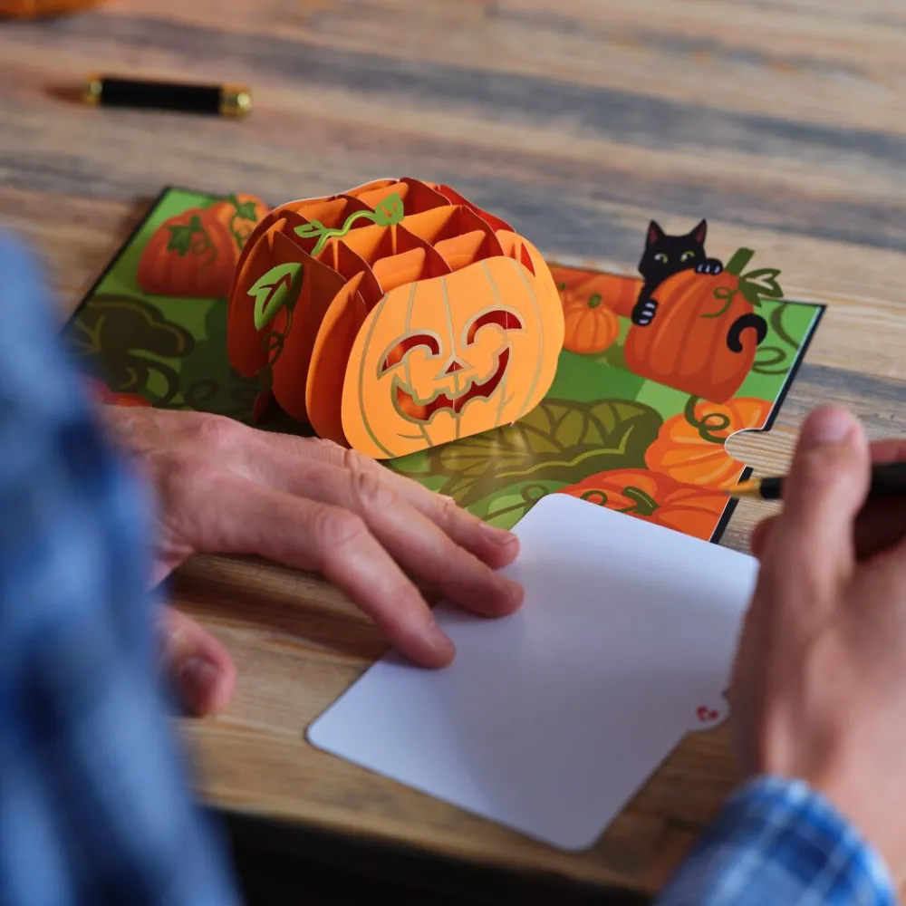Lovepop Greeting Cards|Halloween 10/31|Happy Halloween Pumpkin Pop-Up Card