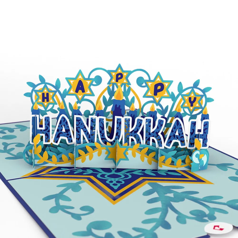 Lovepop Greeting Cards|Hanukkah 12/14|Happy Hanukkah Pop-Up Card