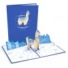 Lovepop Greeting Cards|Religious|Happy Llamakah Pop-Up Card