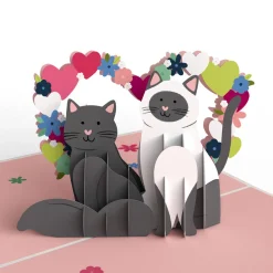 Lovepop Valentine'S Day 2/14|Happy Meowentine’s Day Cat 4-in-1 Nesting Card