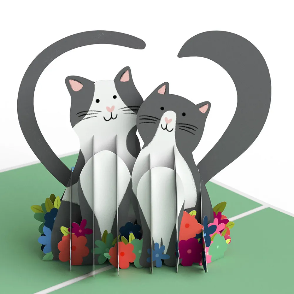 Lovepop Valentine'S Day 2/14|Happy Meowentine’s Day Cat 4-in-1 Nesting Card