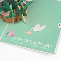 Lovepop Greeting Cards|Mother'S Day 5/11|Happy Mother’s Day Butterfly Basket Pop-Up Card